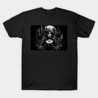 Brooklyn New Goth A Gothic Skyline T-Shirt